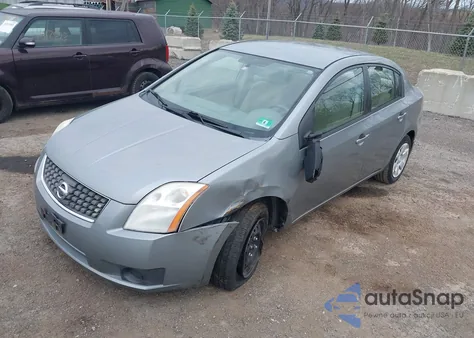 2007 Nissan Sentra 2.0 from USA, damaged, VIN 3N1AB61E67L608424